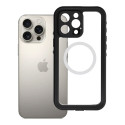Case for iPhone 16 PRO MAX Shellbox Dot waterproof MagSafe compatible black