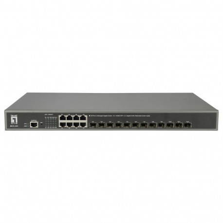 "Switch 8x GE GTL-2091 12x10GSFP+19"""