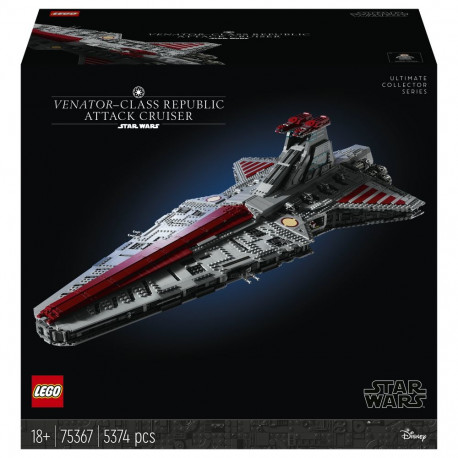 "LEGO Star Wars Republikanischer Angriffskreuzer der Venator-Klasse 75367"