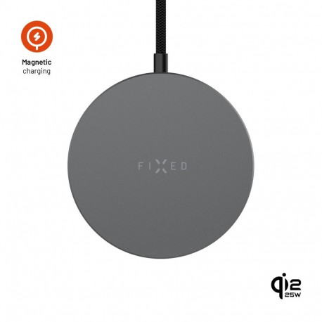 fixed MagPad Slim wireless charger with Qi2.2, MagSafe support