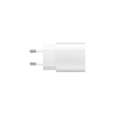 Samsung kiirlaadija Type-C 25W jaemüügipakend, valge