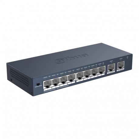 Dahua Technology PoE S3010-8ET2GT-90 network switch Unmanaged Fast Ethernet (10/100) Power over Ethe