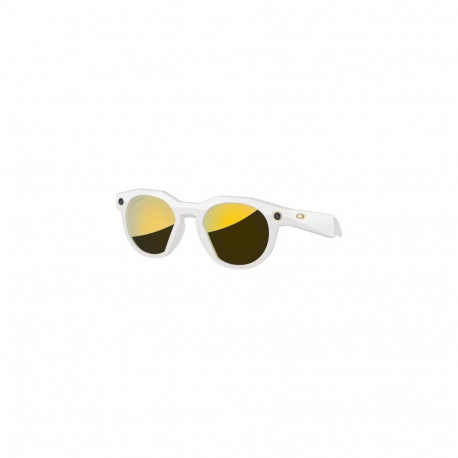 Oakley Meta HSTN Smart Glasses with AI, 24K Prizm Lense, Warm Grey EU