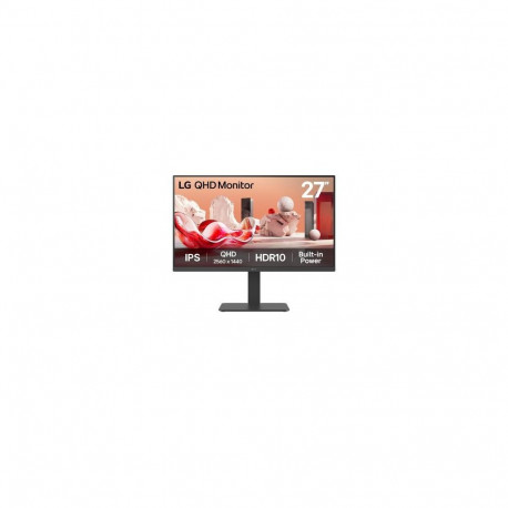 LG 27BA45QB-B computer monitor 68.6 cm (27") 2560 x 1440 pixels 2K LCD Black