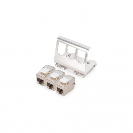 Digitus DIN-Rail Adapter with 3 DN-93615-S Keystone Modules
