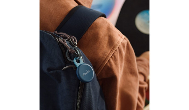 Bluetooth Tracker - Chipolo LOOP, Rechargeable, Silicone Loop, Navy