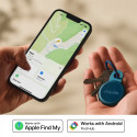 Bluetooth Tracker - Chipolo LOOP, Rechargeable, Silicone Loop, Navy