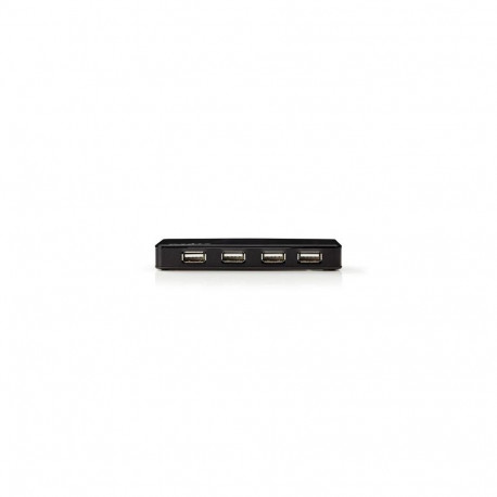 Nedis UHUBU2730BK interface hub USB 2.0 Black