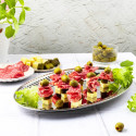 Taca owalna, stal 35cm kinghoff