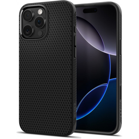 Spigen kaitseümbris Liquid Air T MagFit Apple iPhone 16 Pro, must