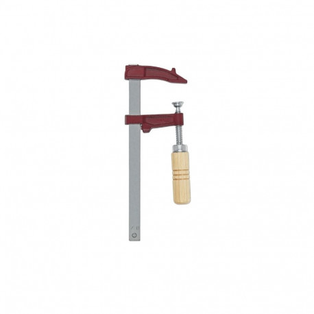 Clamp MM 30cm, jaw depth 7cm, max 4000N, wooden handle (10pcs)