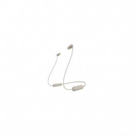 Sony kõrvasisesed Bluetooth-kõrvaklapid WI-C100C, beež