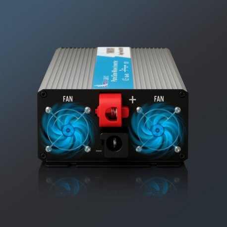 Extralink OPIP-1000W | Voltage converter | 12V - 230W, 1000W, pure sine