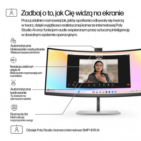 HP monitor 734pm Series 7 Pro 34-tolline WQHD konverentsimonitor