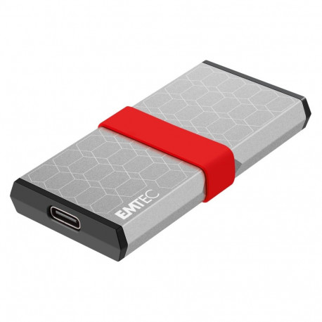 Emtec USB-mälupulk X205 Mini 256GB USB Type-C USB 3.2 Gen 2x2, hõbedane