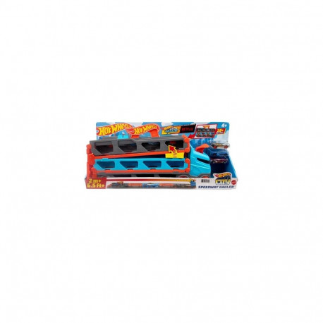 Hot Wheels City Speedway mänguautode transportöör 3 mänguautoga