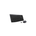 Logitech Keyboard and Mouse Set MK270 - US Layout - Black