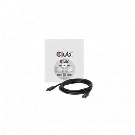CLUB3D USB-C® turvakaabel 240W ilma andmeedastuseta 2m/6.56ft