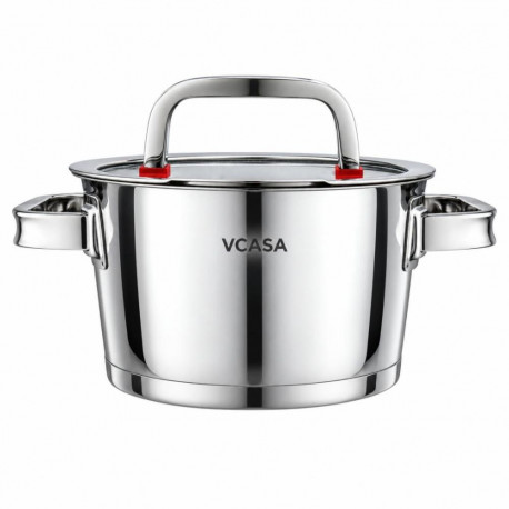 Garnek stal, śr.16cm 1,6l vcasa