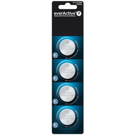 EverActive patarei CR3032 4tk