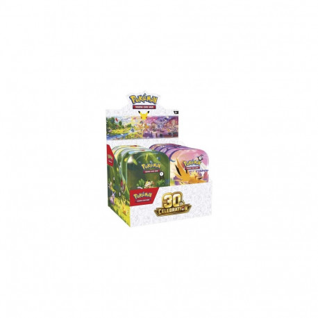 Trading Card Game Booster Pack - The Pokémon Company 30th Celebration Mini Tins Display, 10 Pcs