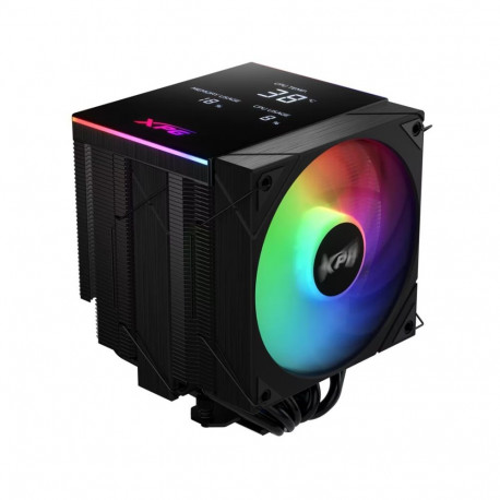 CPU Cooler - ADATA XPG MAESTRO PLUS 62DA Black 4 Heat Pipes 120 mm PWM Fan 220 W LED Lights