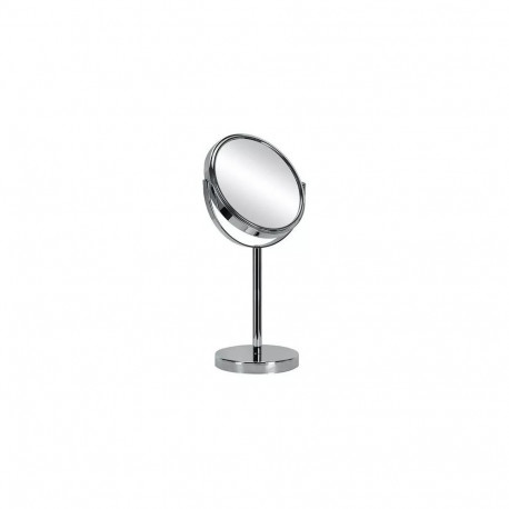 Kleine Wolke Base Mirror makeup mirror Freestanding Round Silver