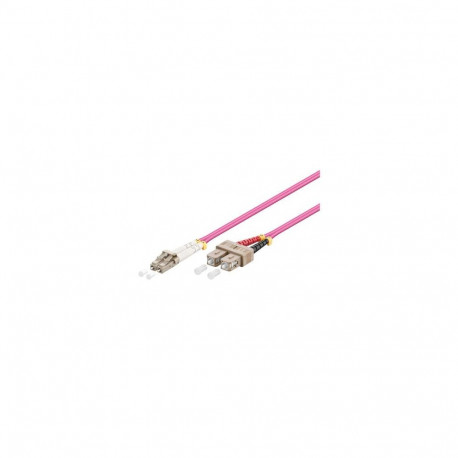 Alcasa LC/SC, 10m InfiniBand/fibre optic cable Violet