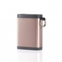 ART Mobile speaker BT with microphone, FM, SD, METALIC 3W rosy grey
