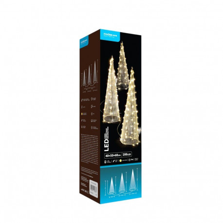 Christmas Tree Decoration - Modee ML-C5004 40/50/60 cm 200 LED Lights Warm White