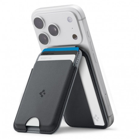 SPIGEN NANO POP S V2 MAGSAFE MAGNETIC CARD HOLDER BLACK SESAME
