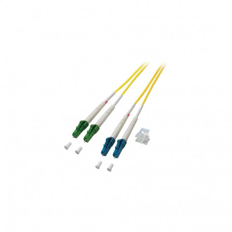 "Duplex Patchkabel LC/APC-LC OS2 G652D 5m LSZH 2mm gelb"