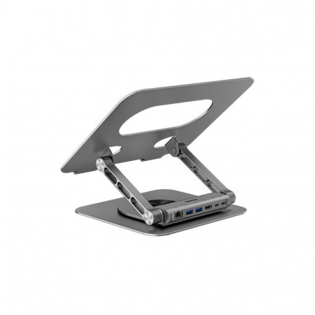 Laptop Stand - UNITEK 5-in-1 100W Space Gray