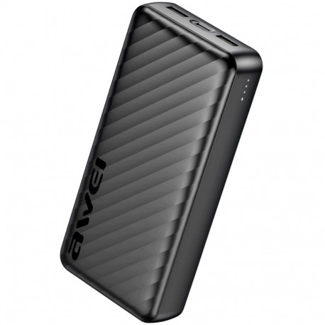 Awei akupank P6K Pro 20000mAh 2xUSB-A/USB-C, must