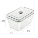 ZWILLING Fresh&Save Vacuum Box Set 3 pcs. Glass grey