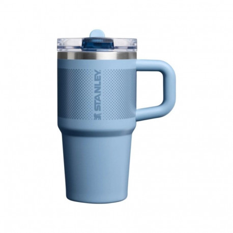 Thermal mug with a straw The Quencher ProTour Flip Straw Tumbler 0.59L blue-violet