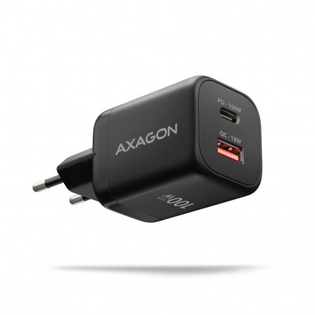 MOBILE CHARGER WALL USB 100W/GAN 2PORT ACU-PQ100 AXAGON