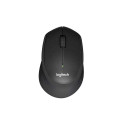 Logitech M330 SILENT PLUS - mouse - 2.4 GHz - black
