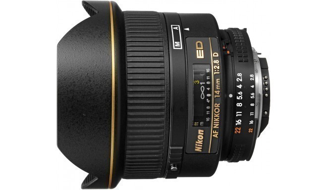 Nikon AF Nikkor 14мм f/2.8D ED объектив