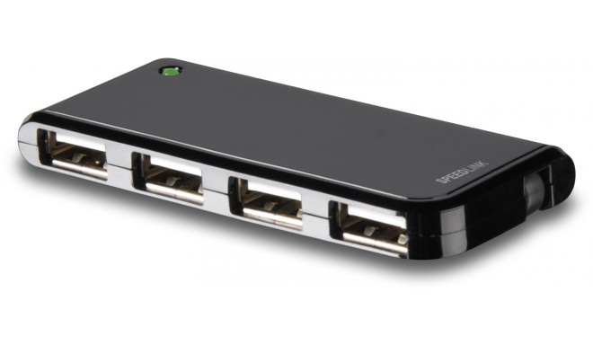 Speedlink USB hub Nobile 4-port, черный (SL7413-01)