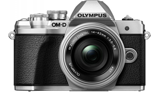 Olympus OM-D E-M10 Mark III + 14-42mm EZ Kit, silver