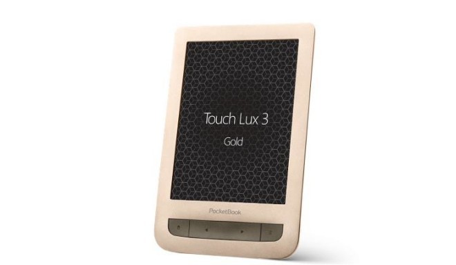 E-Reader | POCKETBOOK | Touch Lux 3 | 6" | 1024x768 | Memory 4096 MB | 1xMicro-USB | Micro SD | Wire