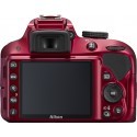 Nikon D3300  body, red