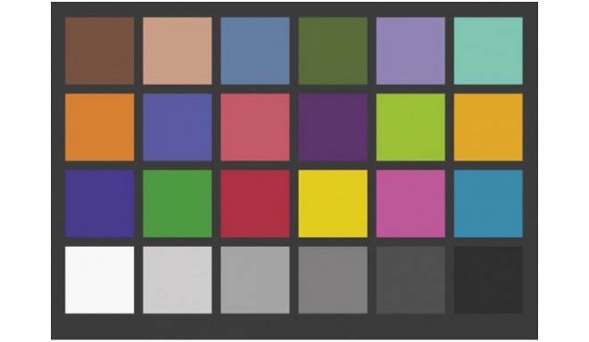 BIG color test card + CD for displays (486010)