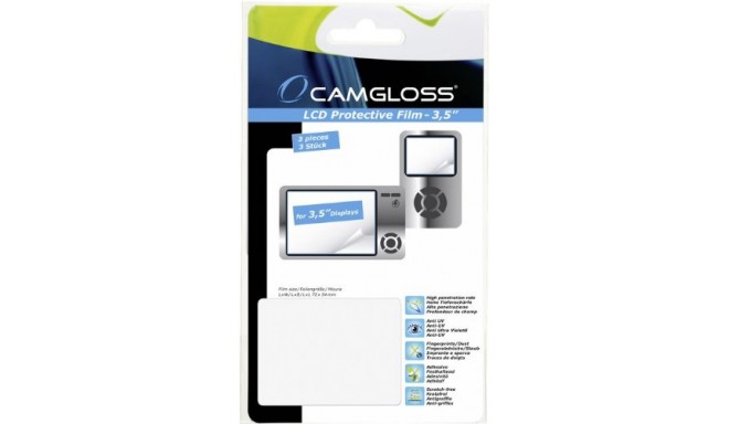 Camgloss protective film 3.5" 3pcs