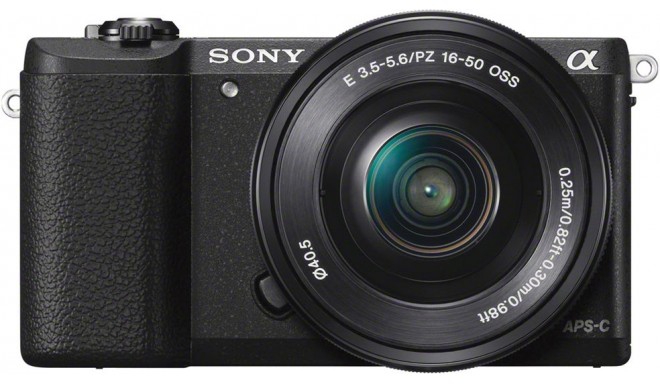 Sony a5100 + 16-50mm komplekts, melns