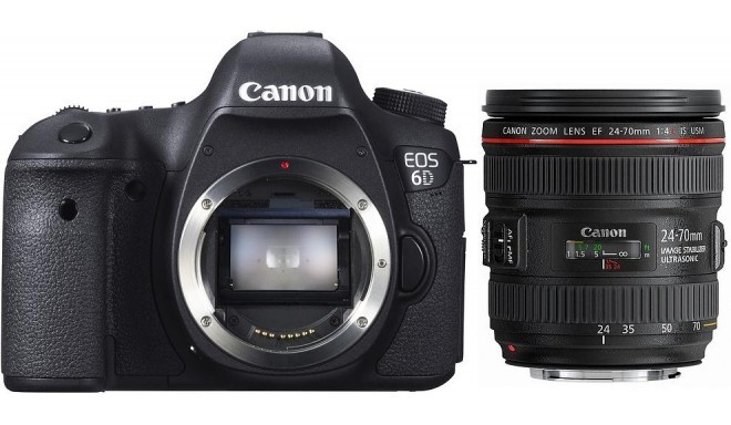 Canon EOS 6D + 24-70mm f/4 IS USM Kit