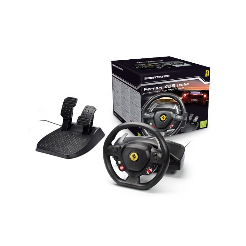 Не работают педали на руле thrustmaster ferrari