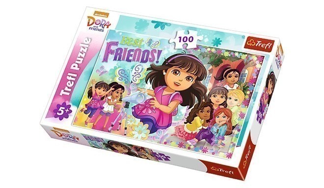 Trefl pusle Adventure awaits Dora and Friends 100tk