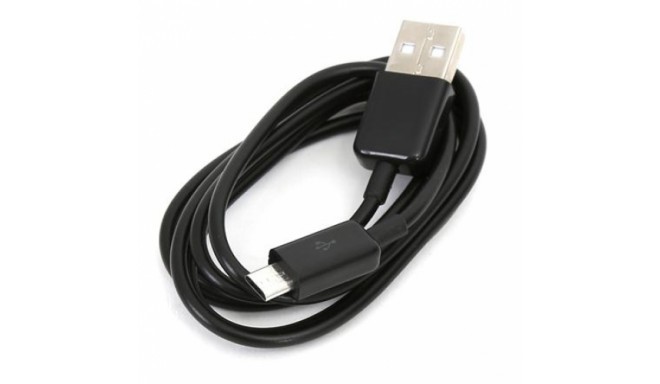 Omega cable microUSB 1m, black (42332)